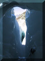 A Crack in the Glacier ('Mer de Glace') (44760 bytes)